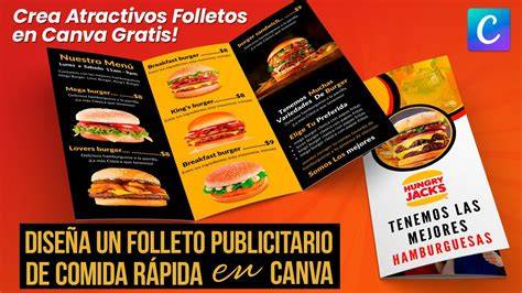 Diseño de folleto publicitario para crepería