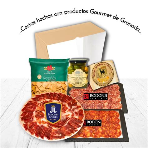 Selección de productos gourmet individuales