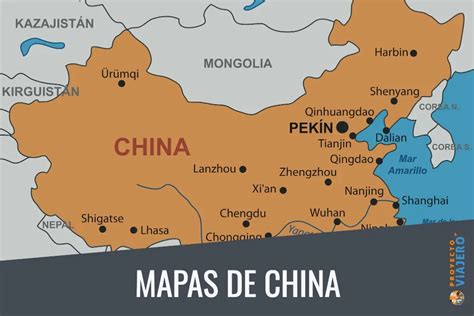 Mapa de China destacando la región de Cantón