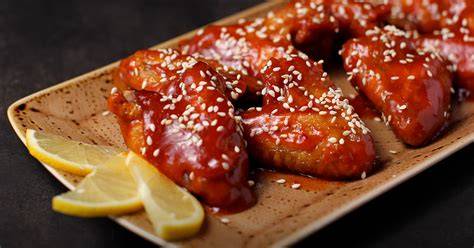 Alitas BBQ picantes