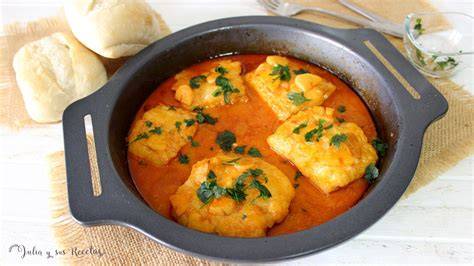 Bacalao a la llauna tradicional en una llauna