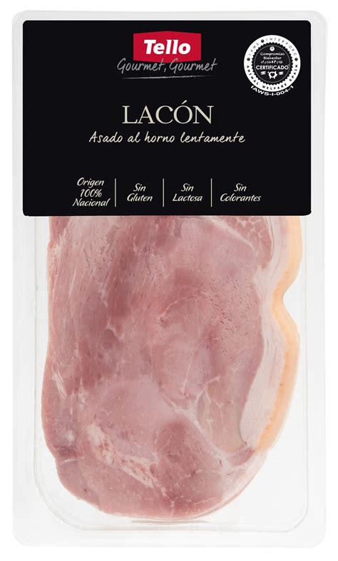 Lacón asado entero Tello con acompañamientos
