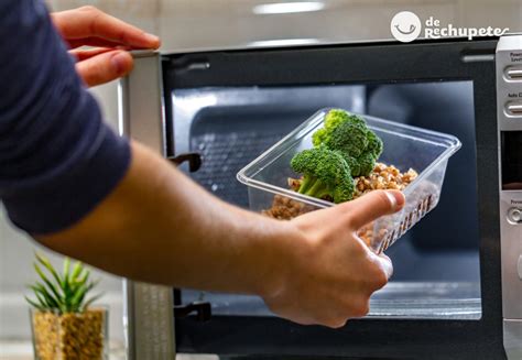 Alimentos saludables para cocinar en microondas