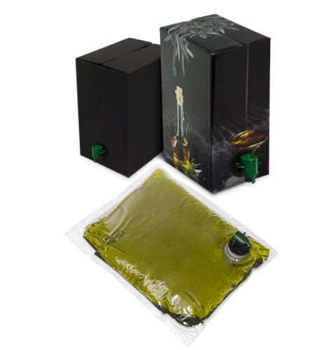 Ejemplo de envase Bag in Box para aceite de oliva
