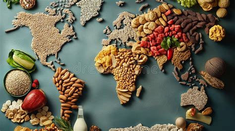 Mapa de proveedores de alimentos a nivel mundial