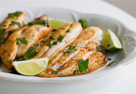 Pescado a la plancha con limón