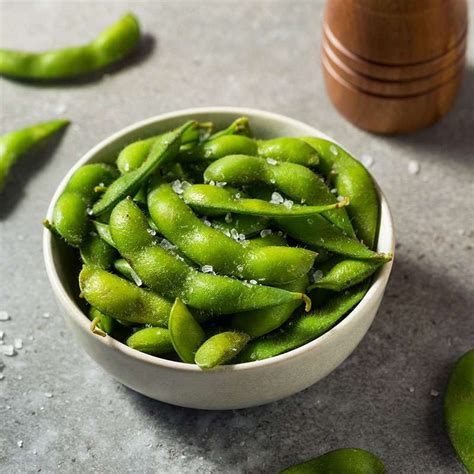 Edamame en vaina cocido