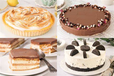 Variedad de tartas y dulces en O Rei das Tartas