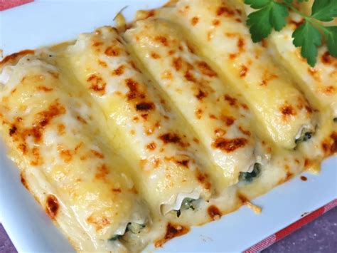 Esquema de cómo rellenar y enrollar canelones