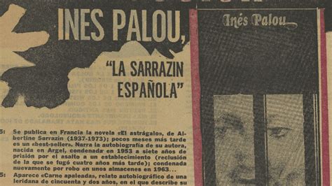 Retrato de la escritora Inés Palou