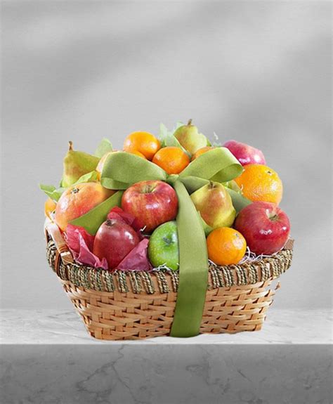 Cesta de frutas para regalo