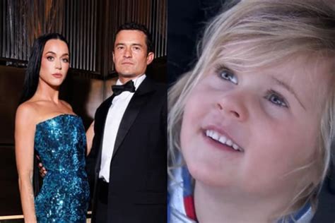 Katy Perry y Orlando Bloom con su hija