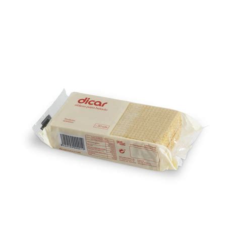 Variedad de obleas, barquillos y galletas para helado