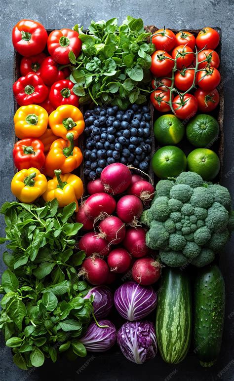Variedad de verduras frescas
