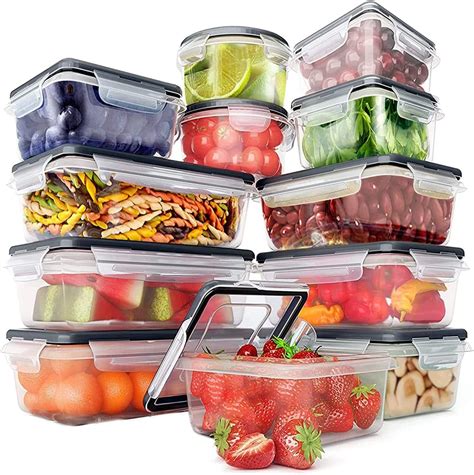 Almacenamiento de ensaladas en recipientes herméticos