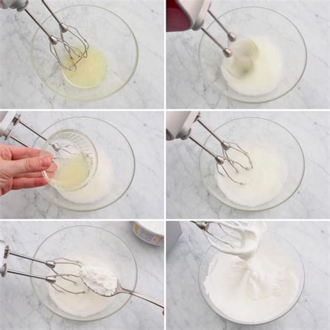 Esquema de las consistencias ideales para el glaseado de galletas
