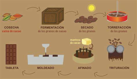 Proceso de elaboración de una crema de chocolate artesanal