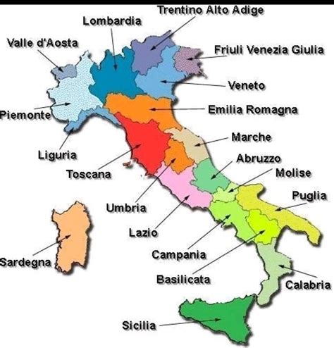 Mapa de las regiones de Módena y Reggio Emilia en Italia