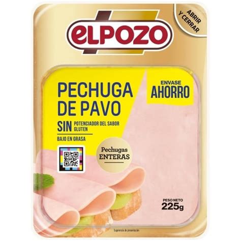 Pechuga de pavo El Pozo en lonchas