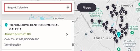 Ubicación de tiendas y puntos de venta de croquetas