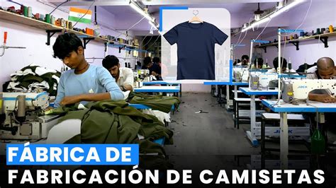 Proceso de fabricación de camisetas bajo demanda