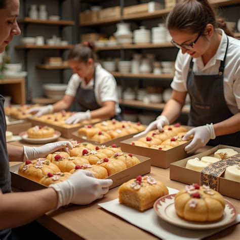 Variedad de productos de repostería artesanal