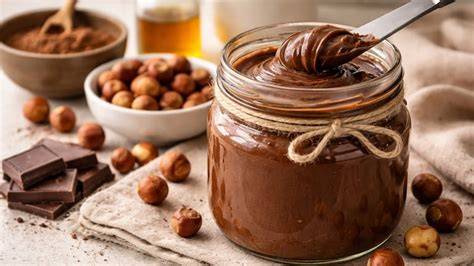 Ingredientes para Nutella casera