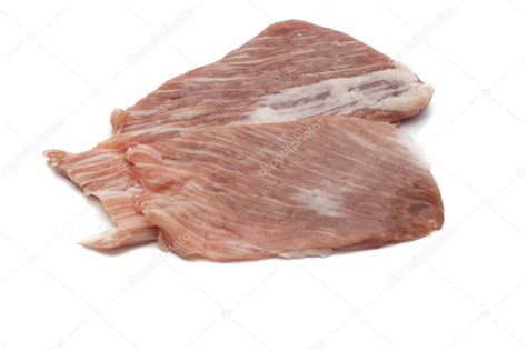 Secreto de cerdo crudo