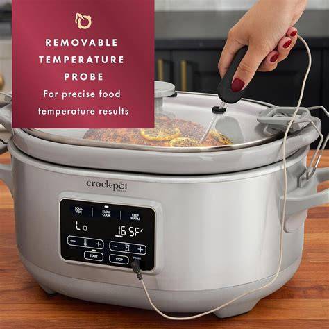 Olla de cocción lenta (Crockpot) con carne deshilachada
