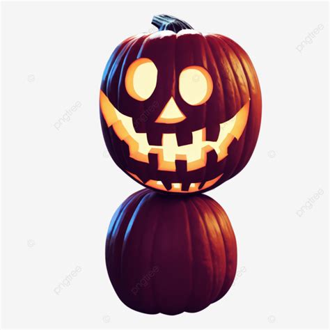 Vela encendida dentro de una calabaza de Halloween