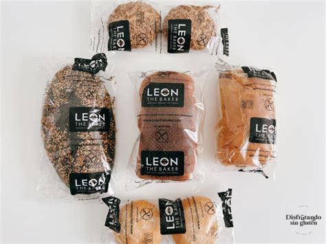 Variedad de panes sin gluten de Leon the Baker