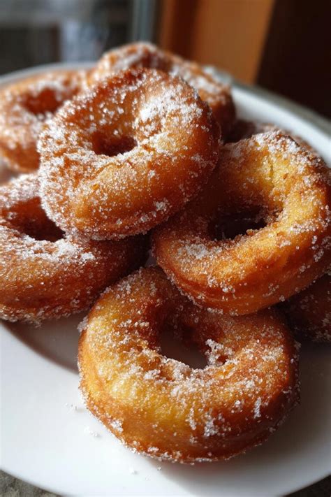 Rosquillas fritas doradas