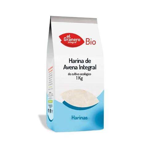Envase de Harina de Avena Integral El Granero