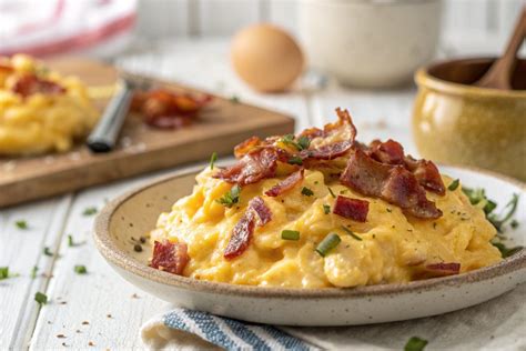 Crepe con manzana, cheddar fundido y bacon crujiente
