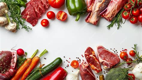 Variedad de carnes y verduras para cocido