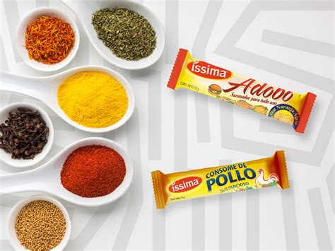 Variedad de adobos y sus ingredientes