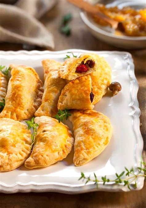 Empanadillas de ternera y setas shiitake