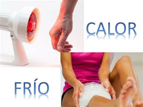 Tabla comparativa: Aplicación de frío vs. calor en lesiones
