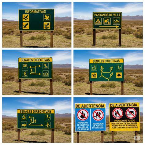 Señalización de seguridad para el uso de barbacoas en áreas naturales