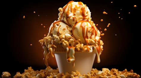 Helado de palomitas de maíz