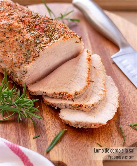 Lomo de cerdo a la sal