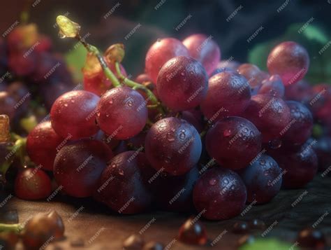 Uvas recién cosechadas y mosto de uva