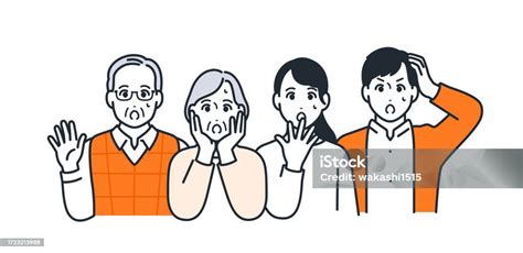 Dibujo de una familia sorprendida por unos espaguetis con patas que huyen