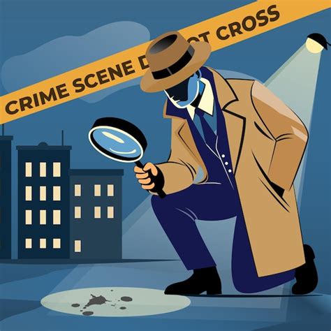 Ilustración de un detective infantil investigando una cazuela de espaguetis