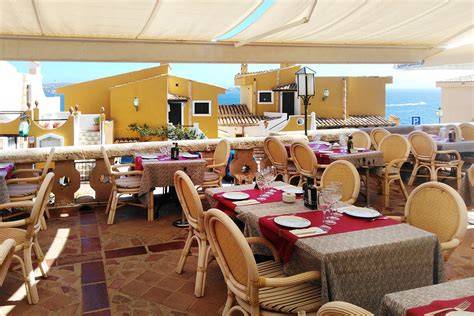 Terraza con vistas al mar de C. Restaurante Buena Vista