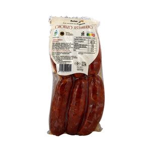 Chorizos asturianos ahumados