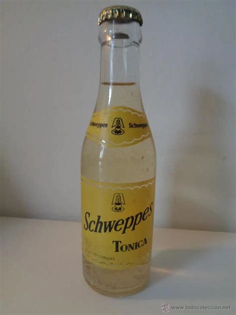 Botella antigua de Schweppes