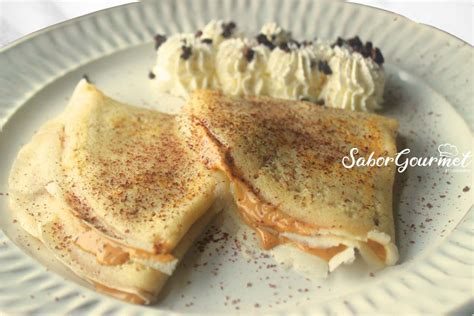 Crepes de brownie listos para rellenar