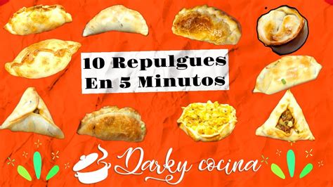 Empanadas con diferentes errores de repulgue