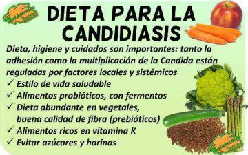 Dieta para candidiasis intestinal